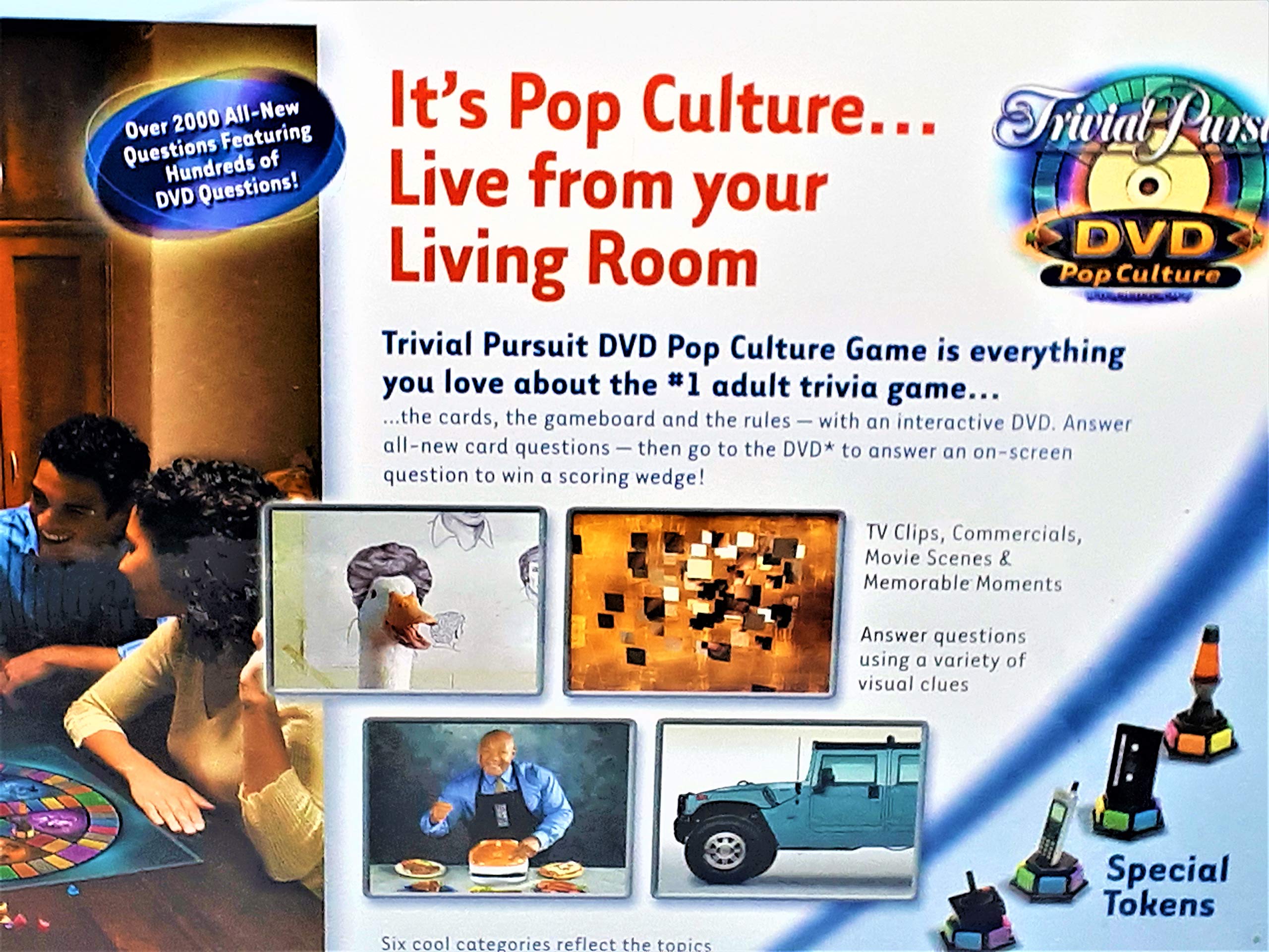 Trivial Pursuit Pop Culture DVD Trivia Game