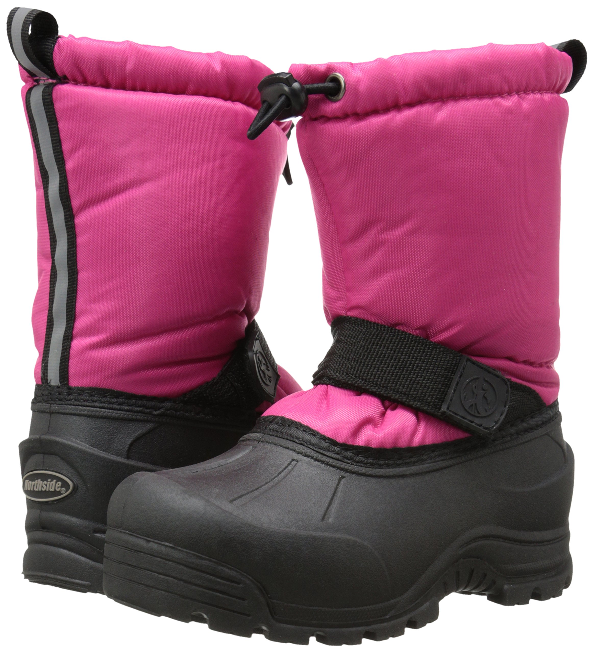 Northside Frosty Insulated Winter Snow Boots for Girls and Boys with Rugged, Water Resistant Nylon Upper, Quick-Drying Lining, Removable EVA Insole, and Durable TPR Outsole