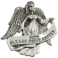 Cathedral Art (Abbey & CA Gift Auto Visor Clip, Son Drive Safely, Silver