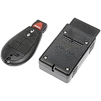 Dorman 99360 Keyless Entry Remote 3 Button Compatible with Select Chrysler / Dodge / Ram Models (OE FIX)
