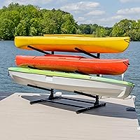 Freestanding G-Watersport Kayak and SUP Outdoor Storage Rack, Heavy Duty Adjustable Weatherproof Stand