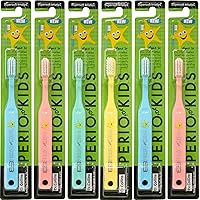 Dr. Collins Perio for Kids Toothbrush 6 Pack Assorted Colors