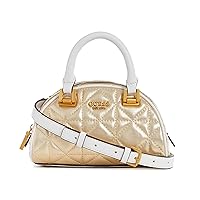 GUESS Mildred Mini Bowler, Gold