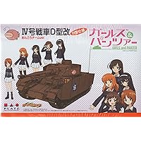 Platz Pz.Kpfw IV Ausf. D H Type Spec, Ankou-San Team Version from Anime TV Series of Girls und Panzer Kit, 1:35 Scale