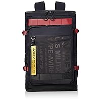AVIREX(アヴィレックス) Men's AVX598 Large Capacity Fuse Box Backpack
