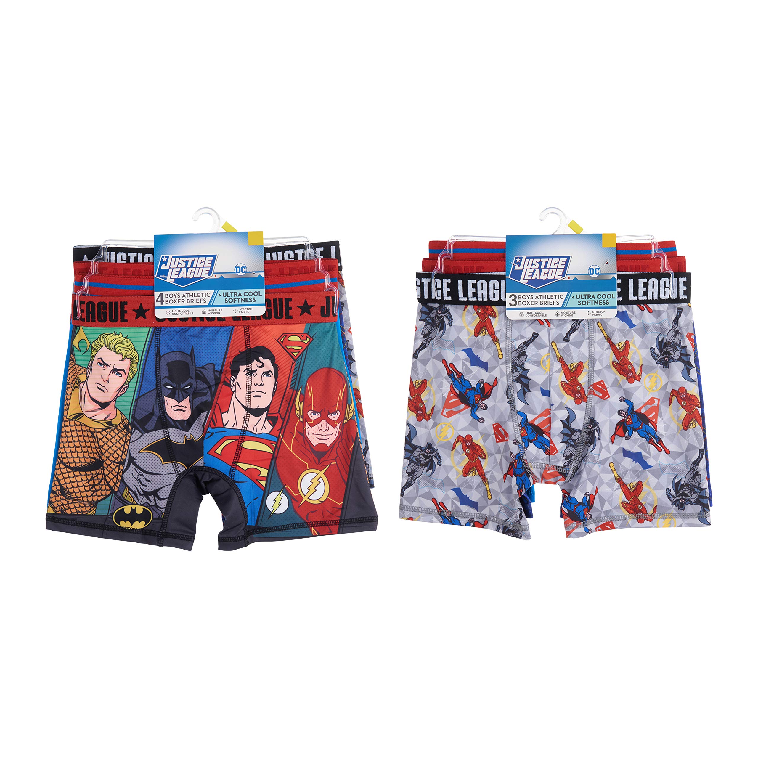 DC Comics boys Justice League Boys Underwear Multipacks