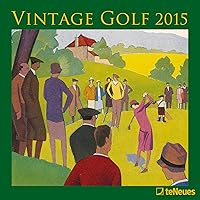 2015 Vintage Golf Wall Calendar