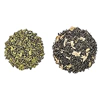Oriarm Tieguanyin Oolong Tea + Bi Tan Piao Xue Jasmine Green Tea Bundle Promotion