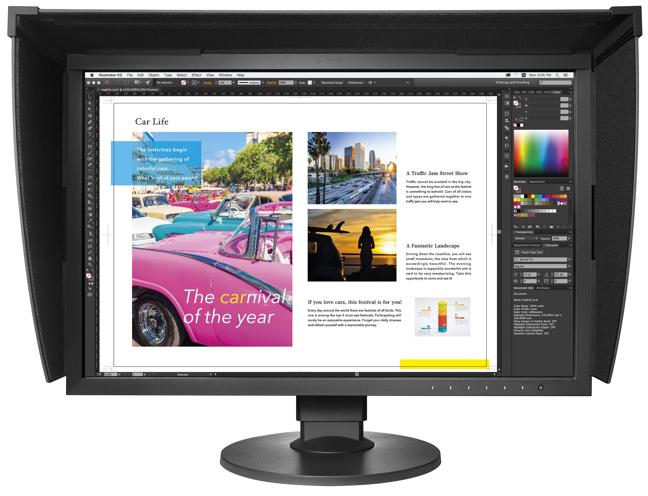 Eizo CG2420-BK ColorEdge Professional Color Graphics Monitor 24.1