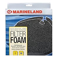Filter Foam 2 Count, Supports Biological And Mechanical aquarium Filtration, Rite-Size T, C-360