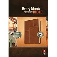 Every Man's Bible: New Living Translation, Deluxe Messenger Edition (LeatherLike, Brown, Indexed) – Study Bible for Men with Study Notes, Book Introductions, and 44 Charts Every Man's Bible: New Living Translation, Deluxe Messenger Edition (LeatherLike, Brown, Indexed) – Study Bible for Men with Study Notes, Book Introductions, and 44 Charts Imitation Leather
