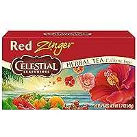 Celestial Seasonings Herbal Tea, Red Zinger, 20 Count