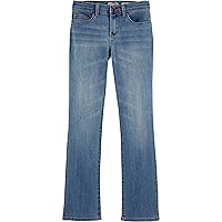 OshKosh B'Gosh girls Skinny Boot Denim Jeans, Upstate Blue, 8 Petite US