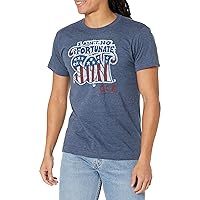 Liquid Blue Unisex-Adult Standard Creedence Clearwater Revival Fortunate Son T-Shirt