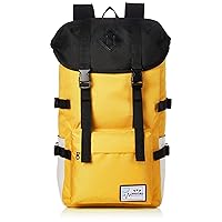 Aventura NM-1526 Women's Nylon Mountain Backpack, Mustard/BK