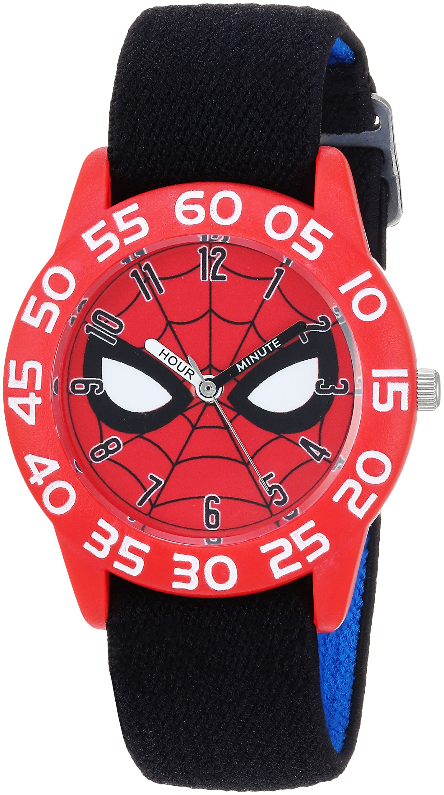 Accutime Kids Marvel Avengers Captain America Spiderman Guardians of The Galaxy Analog Quartz Superhero Time Teacher Watch for Boys, Girls, Toddlers with Hour Minute Markers to Learn How to Read Time