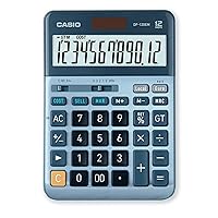 CASIO DF-120EM Desktop Calculator 12 Digit Cost Sell Margin Total Memory Solar Battery Operated