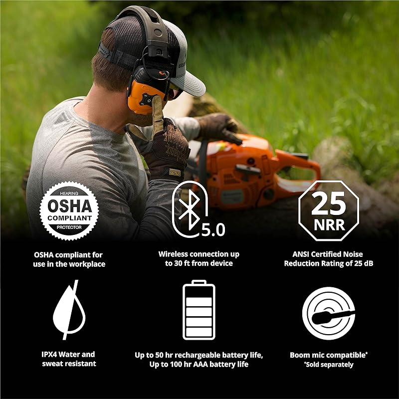 Mua ISOtunes LINK 2.0 Bluetooth Earmuffs: Upgraded Wireless Hearing  Protection with 50 Hour Battery Life and 25 dB Noise Reduction Rating trên  Amazon Mỹ chính hãng 2023 Giaonhan247