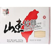 Wu-Mu - Dry Noodle 4 LB (Med), 64.0 Ounce