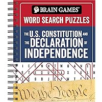 Brain Games - Word Search Puzzles: The U.S. Constitution and the Declaration of Independence Brain Games - Word Search Puzzles: The U.S. Constitution and the Declaration of Independence Spiral-bound