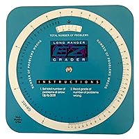 Grading Calculator - E-Z Grader Teacher's Aid Scoring Chart - Circular Long Ranger