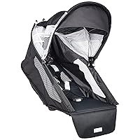 CYBEX AVI Jogging Stroller Seat Pack (Frame not Included),Compact Fold for Storage,Height-Adjustable Handlebar,One-Handed Steering,Rear-Wheel Suspension & Handbrake,For Infants 9 months+,All Black