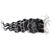 HairPR® 4 * 4 Lace Top Closure Bleached Knots Brazilian Virgin Remy Hair Deep Wave Natural Colour Can Be Dyed (Trademarks: Hairpr) (14