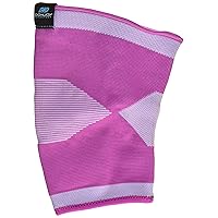 DonJoy DA161KS01-PNK-S Slip-on Elastic Knee Sleeve for Sprain, Strain, Swelling, Soreness, Arthritis, Pink, Small fits 13