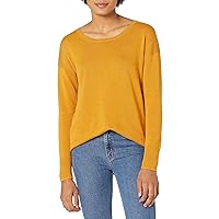 Amazon Essentials Women's Lightweight Long-Sleeve Scoop-Neck Tunic Sweater (Available in Plus Size)