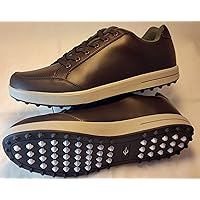 Performance Golf Shoes Men039;s Street Brown Size