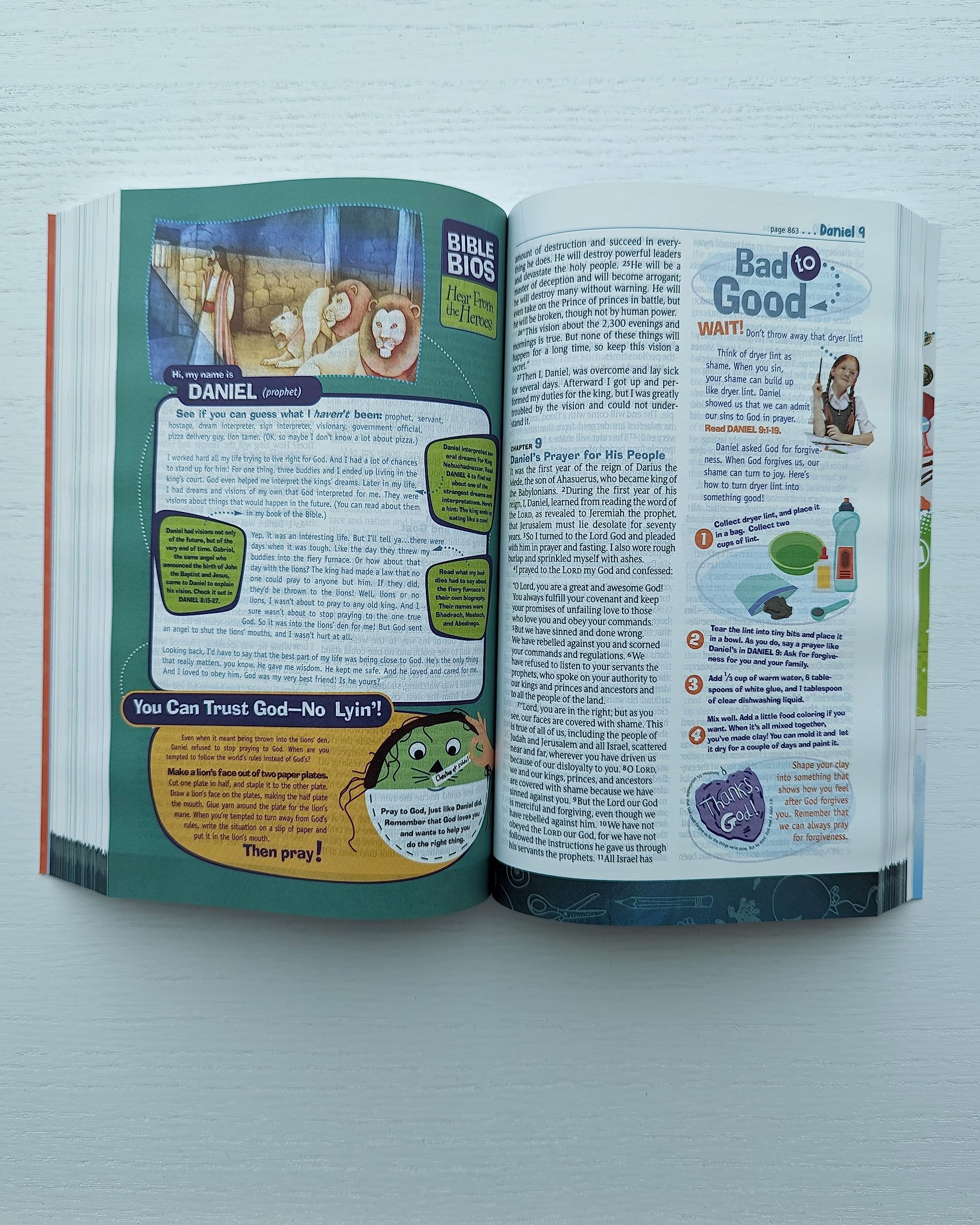 NLT Hands-On Bible for Kids, 3rd Edition (Softcover): Full-Color, Family Activities, Amazing Facts, Charts, and Maps