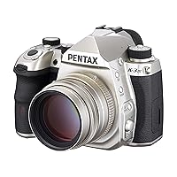 Pentax K-3 Mark III Flagship APS-C Silver Camera Body with Pentax HD 77mmF1.8 Limited Silver Limited Medium telephoto Prime Lens, High-Performance HD Coating,
