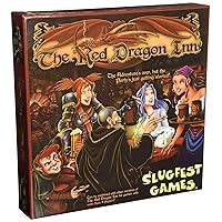 Red Dragon Inn, Strategy Board Game, Base Game, Compatible with Any of the Expansions, 30 to 60 Minute Play Time, 2 to 4 Players, For Ages 13 and up