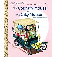 Richard Scarry's The Country Mouse and the City Mouse (Little Golden Book) Richard Scarry's The Country Mouse and the City Mouse (Little Golden Book) Hardcover Kindle Board book