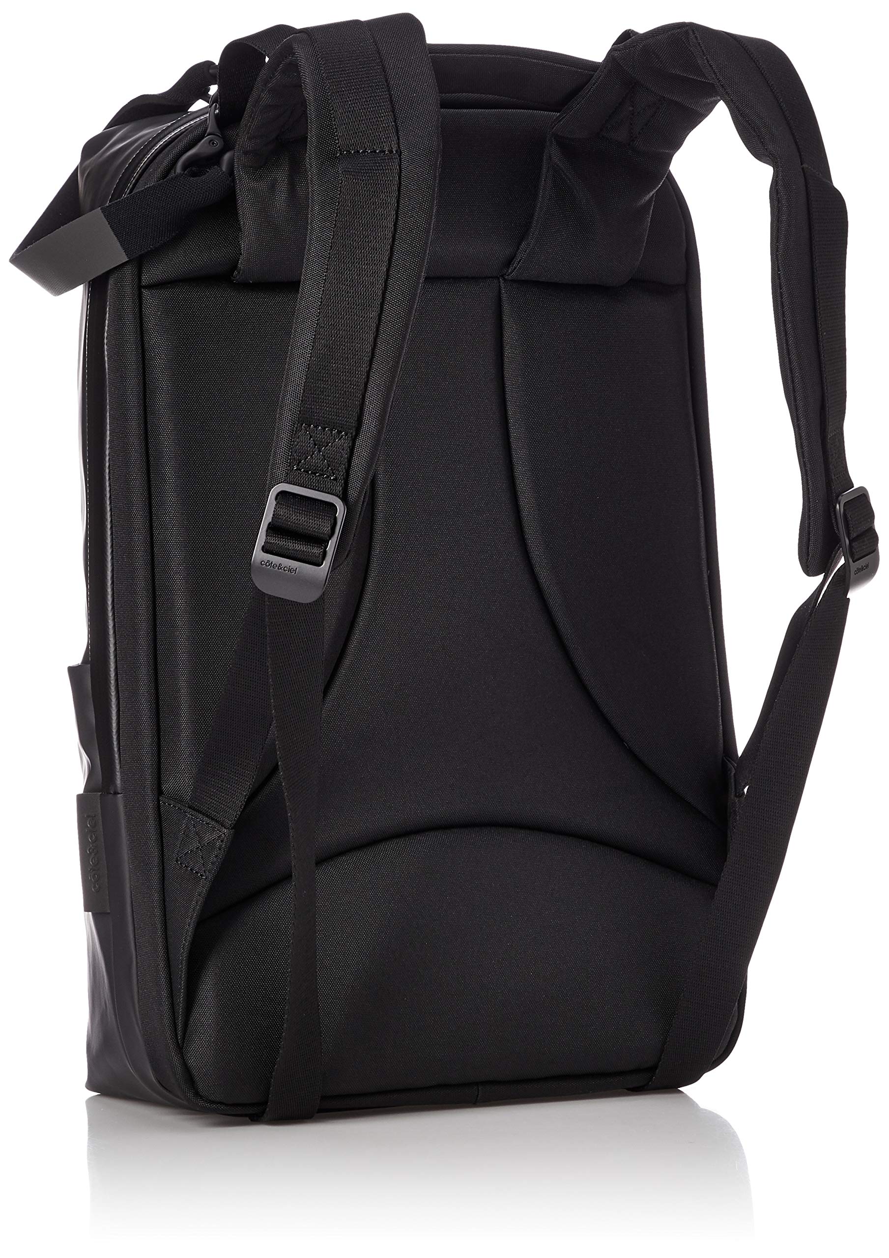Cote & Ciel Men's Sormonne Obsidian Backpack, Black, One Size