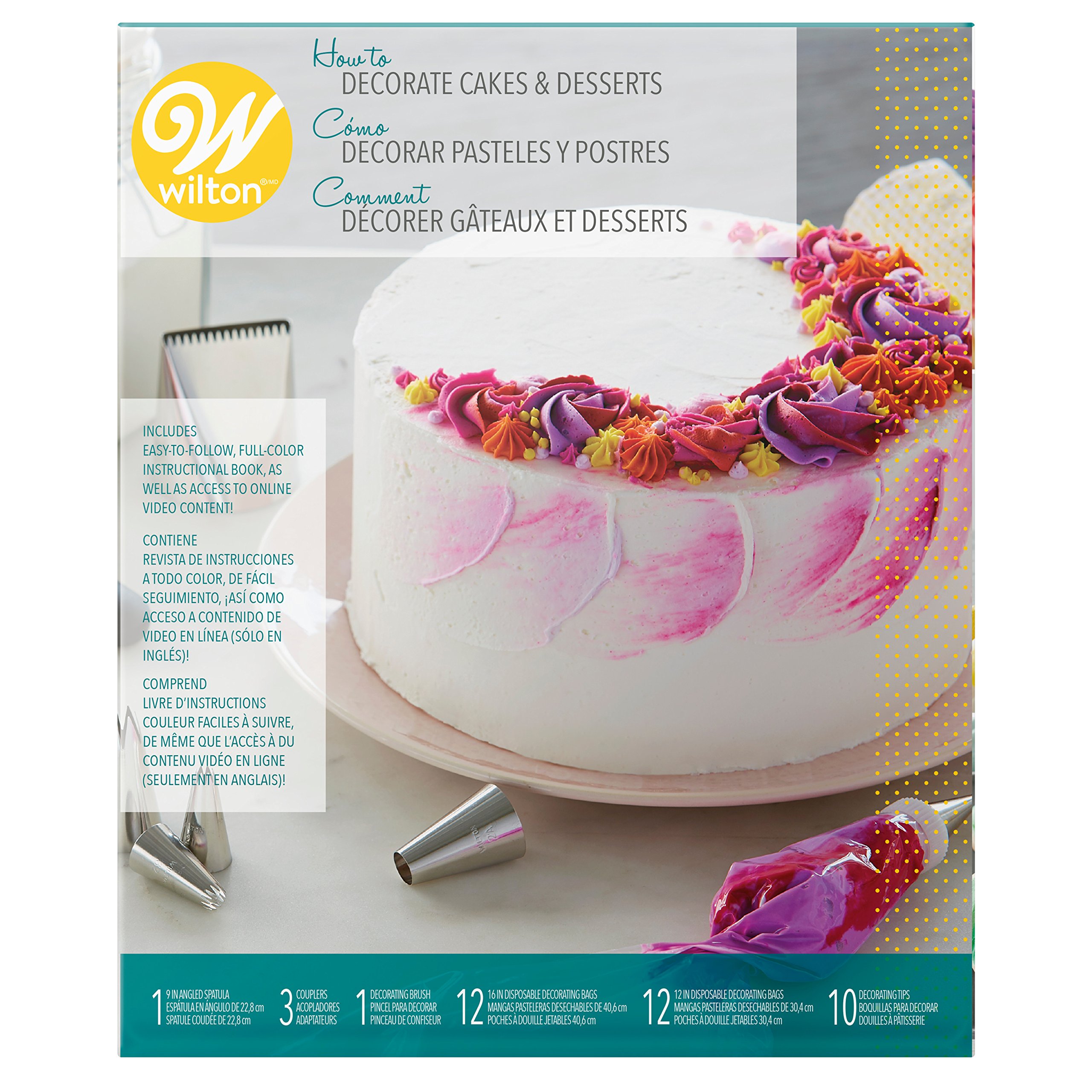 Wilton Dessert and Cake Decorating Kit, 28-Piece