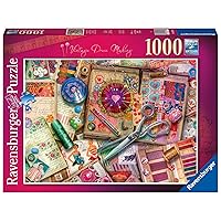 Ravensburger Aimee Stewart Vintage Dressmaking 1000 Piece Jigsaw Puzzle for Adults & Kids Age 12 Years Up