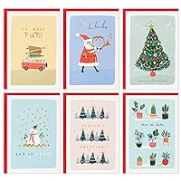 Hallmark Cute Boxed Christmas Card Assortment (24 Cards and Envelopes)