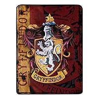 Northwest Harry Potter Micro Raschel Throw Blanket, 46