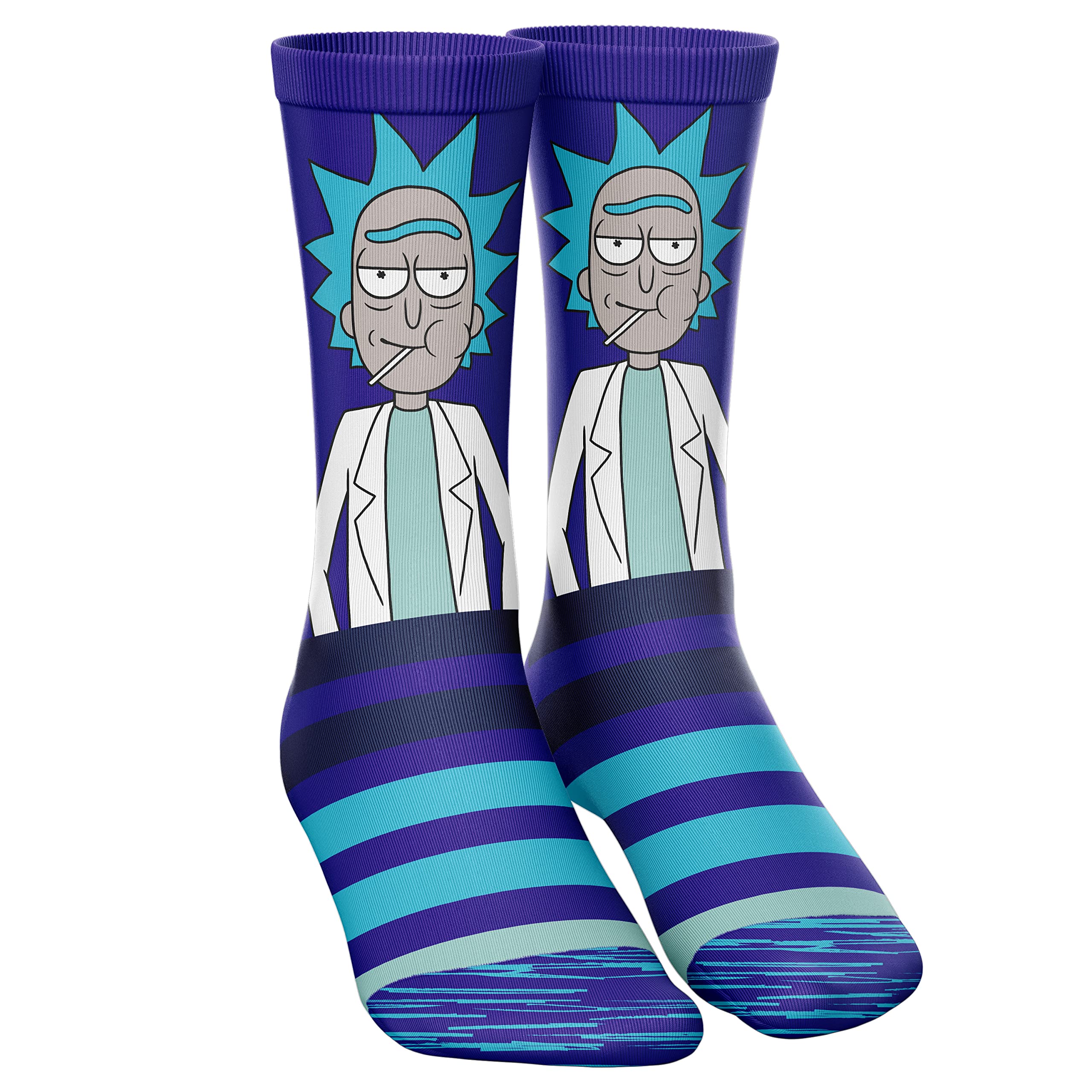 RICK AND MORTY mens 3-pc Lounge Set in Box With T-shirt, Pants and Socks With Multiple Print Options in Sizes S-m-l-xl