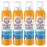 Simply Saline Wound Wash, 7.1 FZ (Pack of 4) by Arm & Hammer