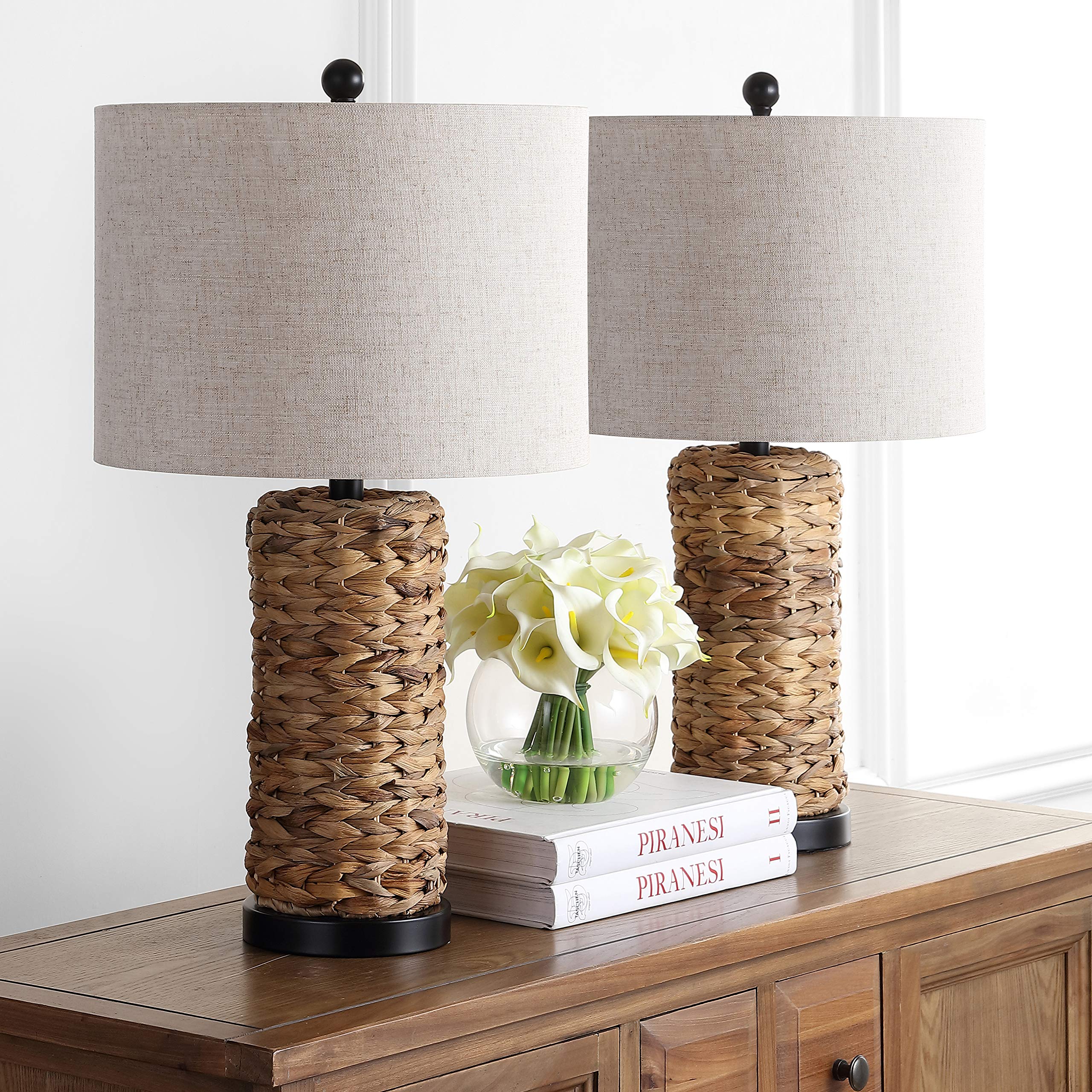 JONATHAN Y JYL6502A-SET2 Set of 2 Table Lamps Elicia 25