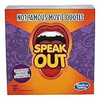 Hasbro Gaming Speak Out Expansion Pack: Not Famous Movie Quotes
