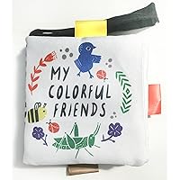 My Colourful Friends: A Wee World Full of Creatures (Wee Gallery Cloth Books)