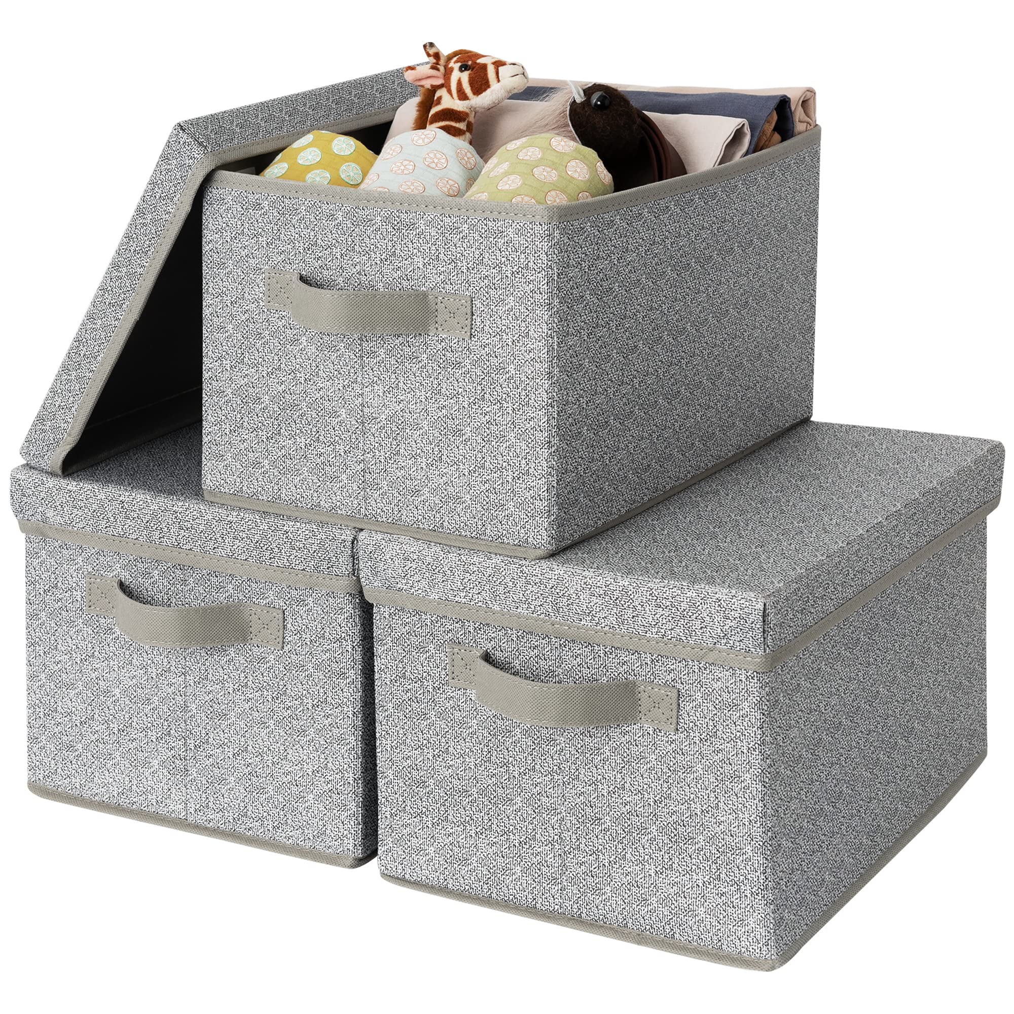 Mua GRANNY SAYS Fabric Large Storage Bins with Lids, Collapsible ...
