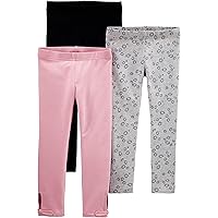 Simple Joys by Carter's Girls' 3-Pack Leggings