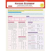 Korean Grammar Language Study Card: Essential Grammar Points for the TOPIK Test (Includes Online Audio)