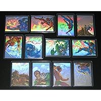 1995 Marvel Flair Annual Holoblast Insert Set of 12 Cards NM/M X-Men, Spider-Man