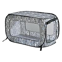 Beatrice Home Fashions Portable, Collapsible, Pop Up Travel Pet, Cat and Dog Kennel, 40