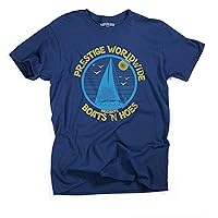 Boats N Hoes Mens Womens Unisex Prestige Worldwide Funny Movie Sailing T-Shirt